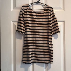 Madewell drop back tee